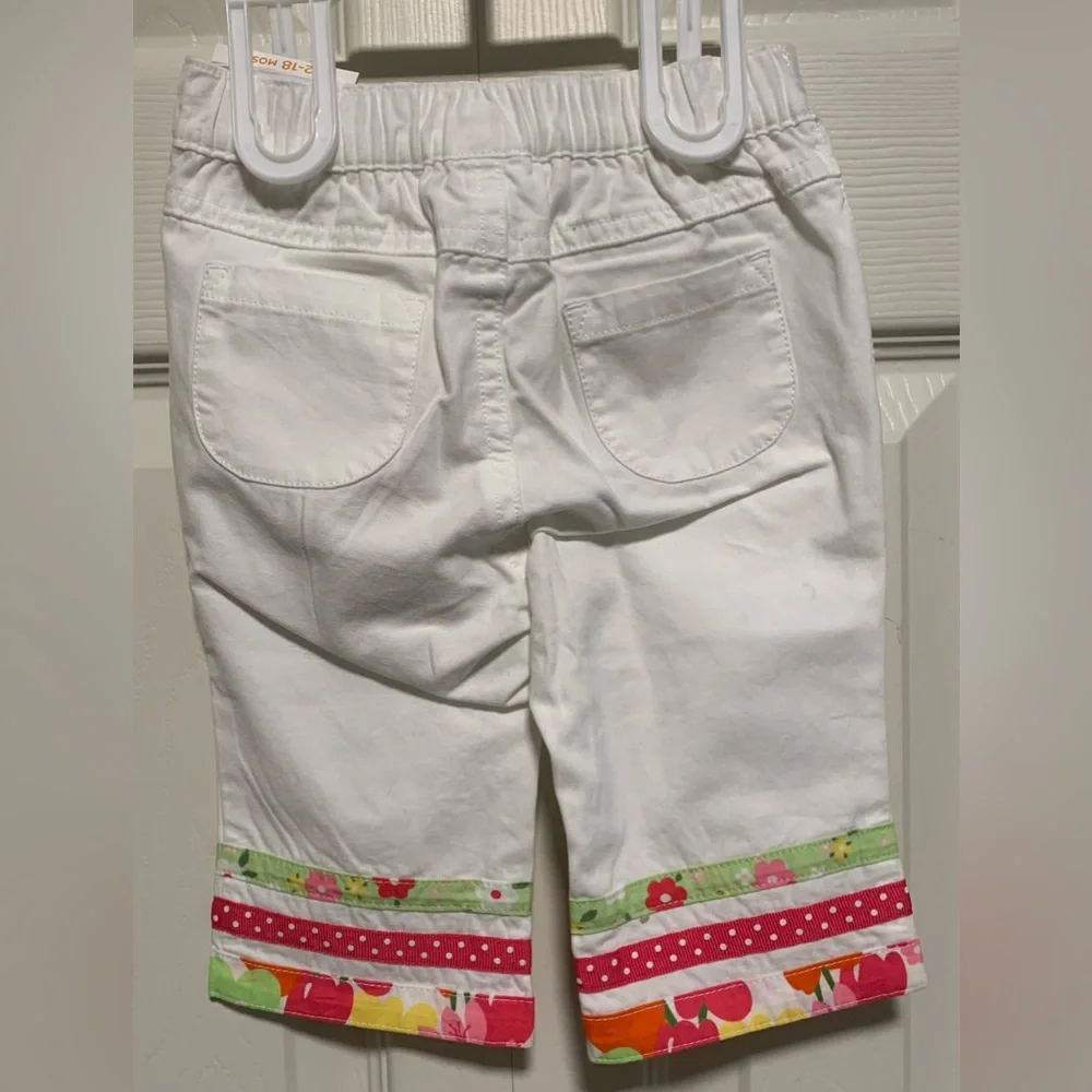 NWT Gymboree Girls Ruffled Shirt and Pants